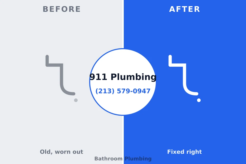 Before and after: plumbing company Elizabethtown, KY